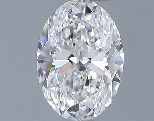 0.61 carat G-VS2 Natūralus Oval Deimantas (1)