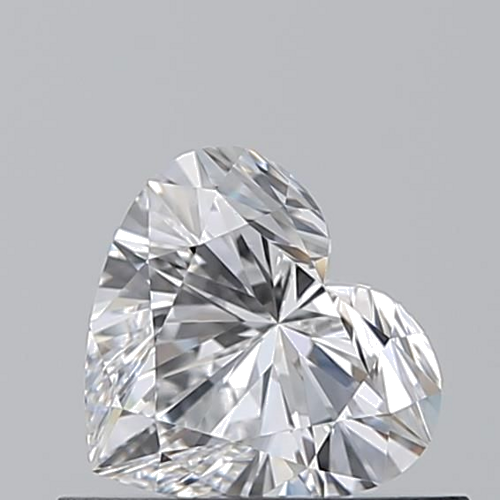 0.53 carat D-VS1 Natūralus Heart Deimantas (1)