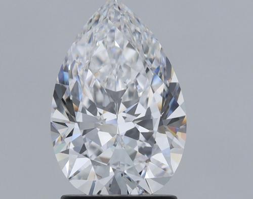 1.88 carat D-VVS2 Natūralus Pear Deimantas (1)