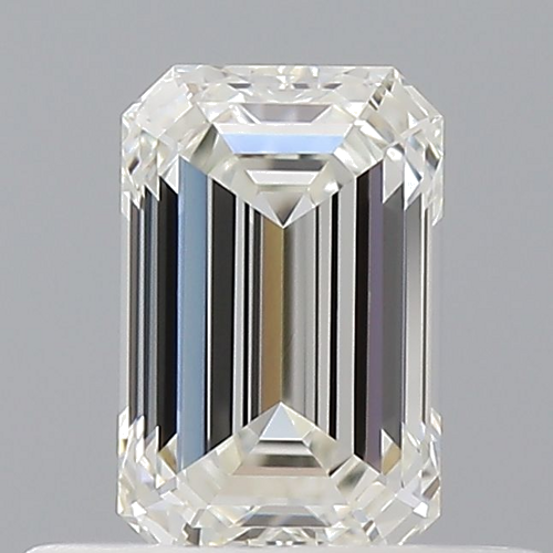 0.51 carat I-VVS2 Natūralus Emerald Deimantas (1)