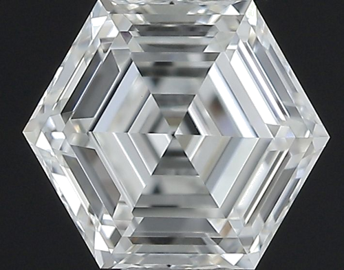 0.62 carat G-VVS2 Natūralus Hexagonal Deimantas (1)