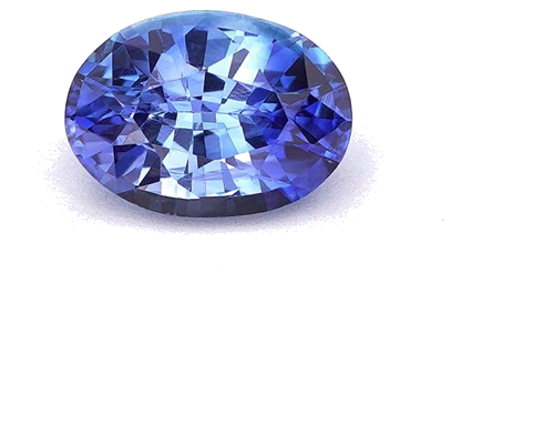 0.61 carat BLUE STEP cut Oval Safyras (1)
