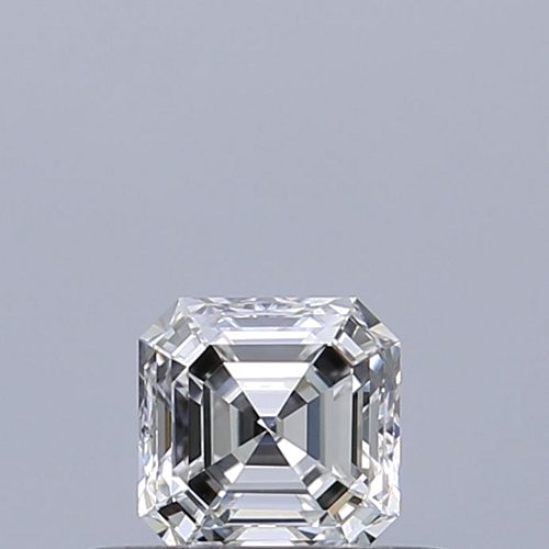 0.3 carat D-VVS2 Natūralus Asscher Deimantas (1)