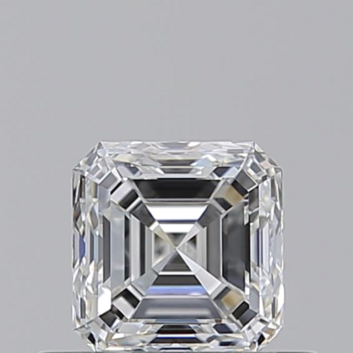 0.54 carat F-VVS1 Natūralus Asscher Deimantas (1)