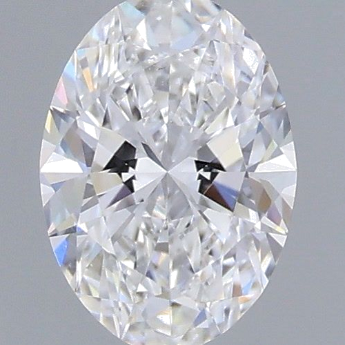 0.46 carat D-SI1 Natūralus Oval Deimantas (1)