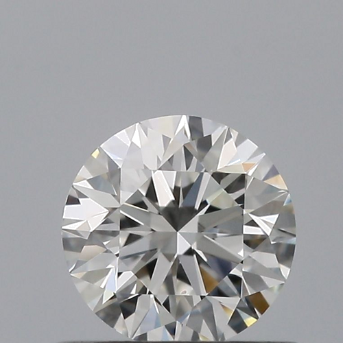 0.5 carat F-VVS1 Excellent cut Natūralus Round Deimantas (1)