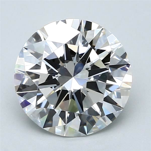 2.72 carat F-VVS2 Excellent cut Natūralus Round Deimantas (1)