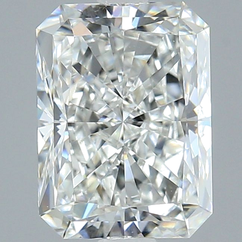 3.01 carat H-SI1 Natūralus Radiant Deimantas (1)