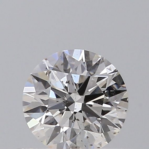 0.38 carat G-SI2 Excellent cut Natūralus Round Deimantas (1)
