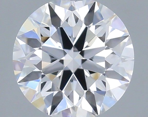 0.21 carat D-VVS1 Excellent cut Natūralus Round Deimantas (1)