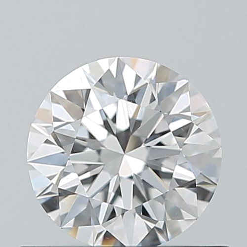 0.6 carat D-VS2 Excellent cut Natūralus Round Deimantas (1)