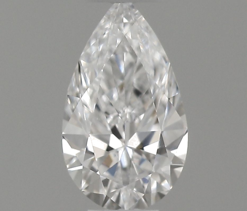 0.23 carat D-VVS2 Natūralus Pear Deimantas (1)