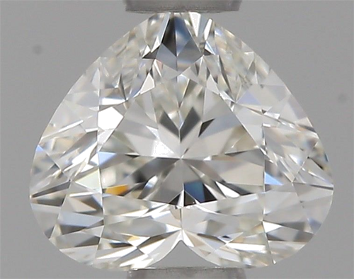 0.51 carat H-VVS2 Natūralus Heart Deimantas (1)