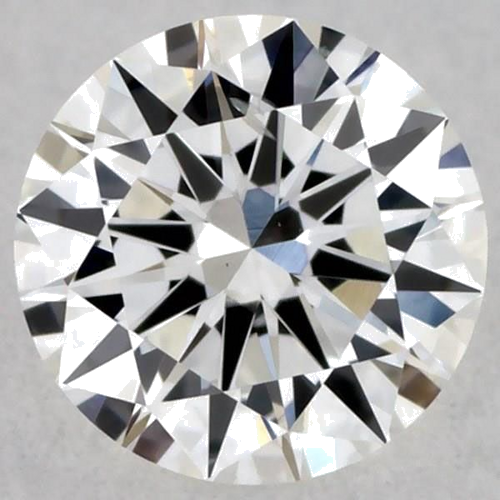 0.23 carat F-SI1 Excellent cut Natūralus Round Deimantas (1)