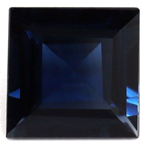 0.82 carat BLUE Square Safyras (1)