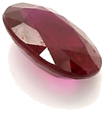 0.48 carat RED BRILLIANTSTEP cut Oval Rubinas (1)