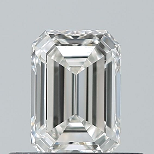 0.5 carat F-VVS2 Natūralus Emerald Deimantas (1)