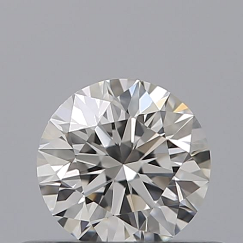 0.37 carat F-VVS2 Excellent cut Natūralus Round Deimantas (1)