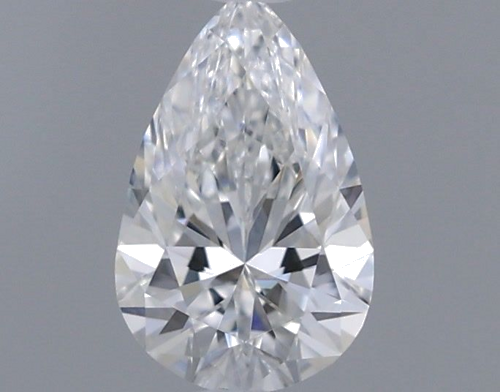 0.32 carat E-VVS1 Natūralus Pear Deimantas (1)