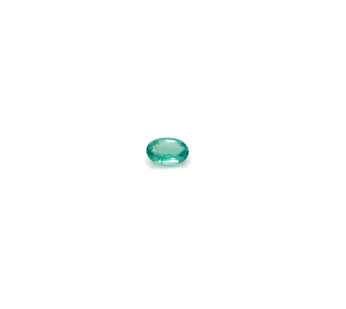0.41 carat GREEN Oval Smaragdas (1)