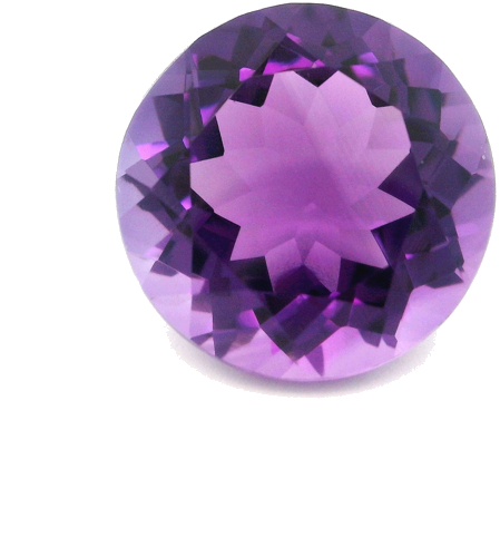 8.97 carat PURPLE Round Amethyst (1)