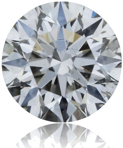 0.52 carat H-SI2 Very Good cut Natūralus Round Deimantas (1)