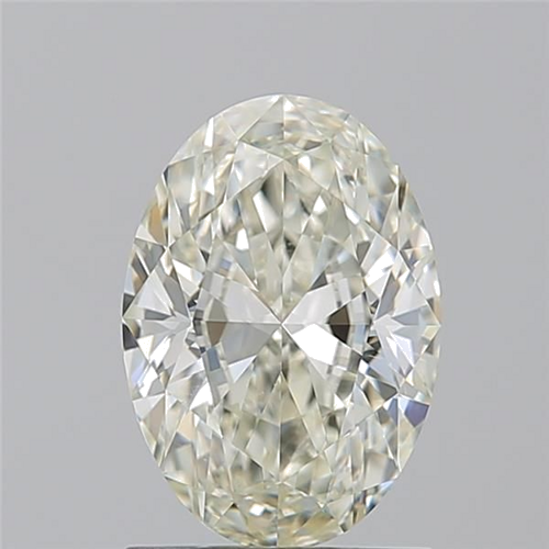 1.33 carat K-SI1 Natūralus Oval Deimantas (1)