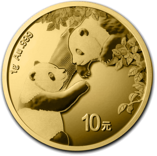 1 g Panda 2023 China 10 yuan gold coin (1)