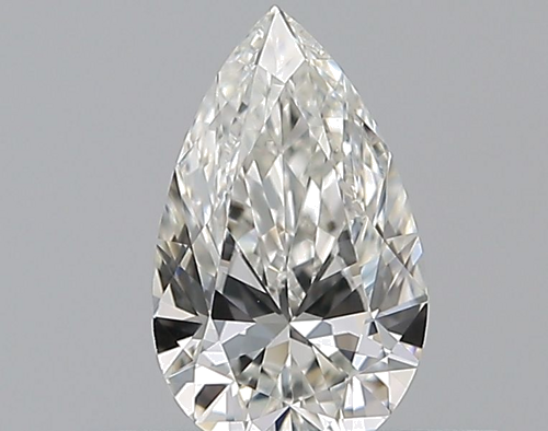 0.35 carat H-VVS1 Natūralus Pear Deimantas (1)
