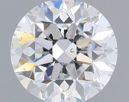 0.5 carat E-SI1 GD cut Natūralus Round Deimantas (1)