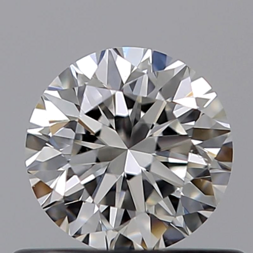 0.46 carat F-VVS2 Very Good cut Natūralus Round Deimantas (1)