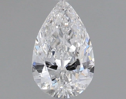 0.46 carat D-VS1 Natūralus Pear Deimantas (1)