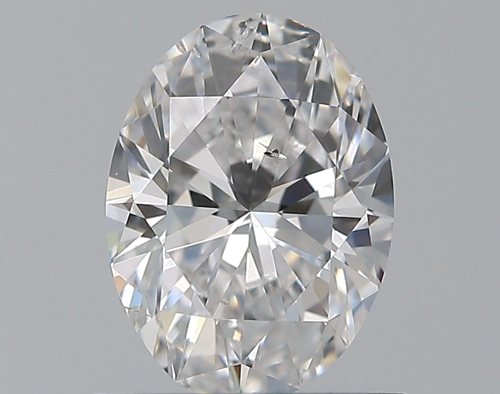 0.8 carat D-SI2 Natūralus Oval Deimantas (1)