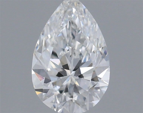 0.41 carat E-VVS2 Natūralus Pear Deimantas (1)