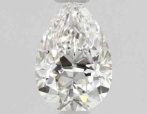 0.5 carat E-VS2 Natūralus Pear Deimantas (1)