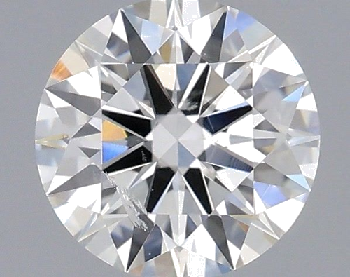 0.5 carat F-SI2 Excellent cut Natūralus Round Deimantas (1)