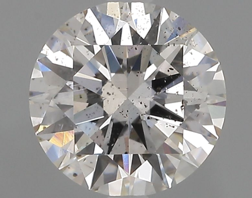 1.04 carat G-SI2 Excellent cut Natūralus Round Deimantas (1)