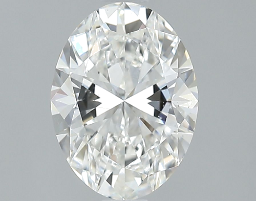 1.53 carat F-SI1 Natūralus Oval Deimantas (1)