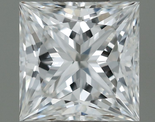 0.52 carat G-VS2 Natūralus Princess Deimantas (1)