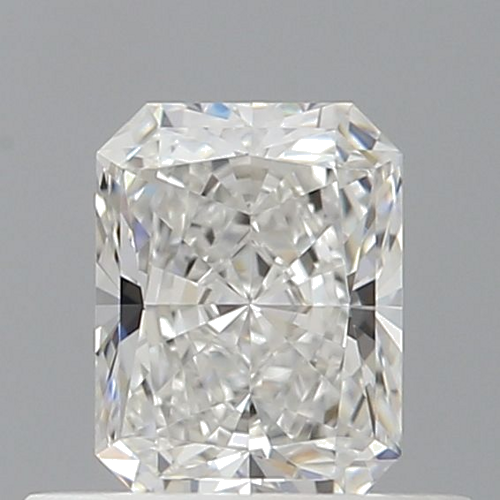 0.51 carat F-VVS1 Natūralus Radiant Deimantas (1)