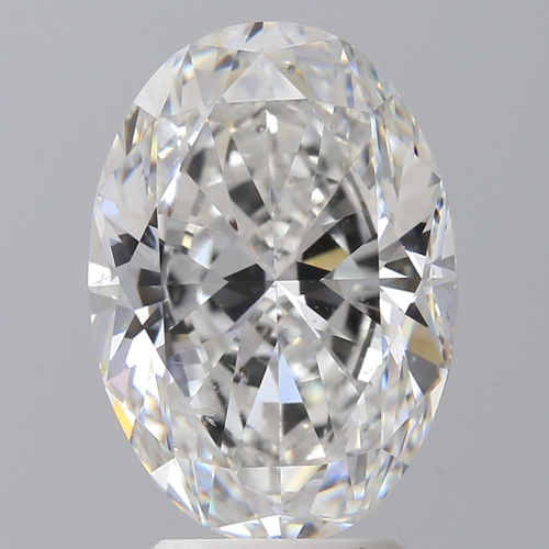 4.01 carat F-SI1 Natūralus Oval Deimantas (1)