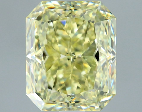 2.1 carat Fancy Light Yellow-VS1 Natūralus Radiant Deimantas (1)
