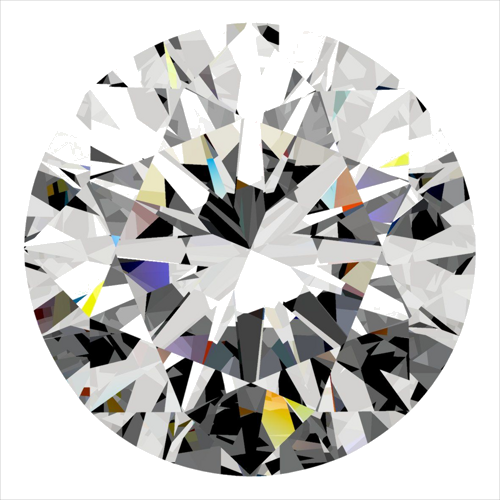 0.31 carat D-SI1 Excellent cut Natūralus Round Deimantas (1)