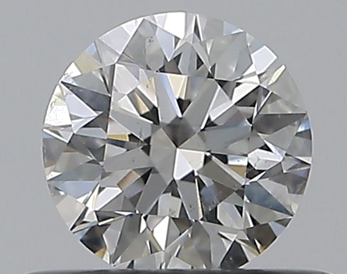 0.4 carat F-SI2 Excellent cut Natūralus Round Deimantas (1)