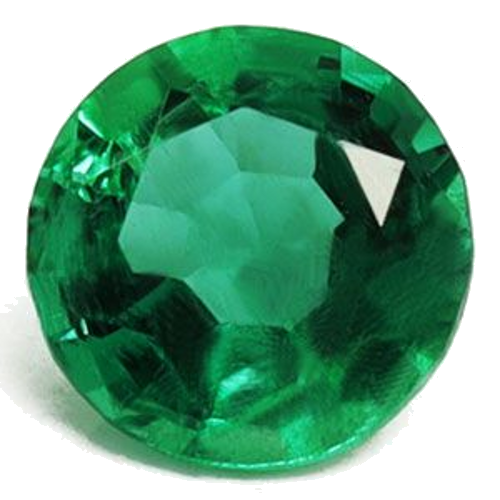 0.47 carat GREEN Round Smaragdas (1)