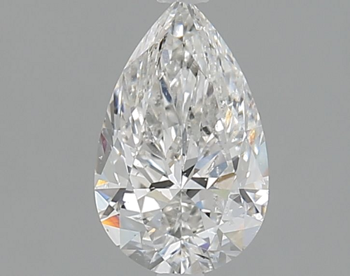 1.01 carat F-SI2 Natūralus Pear Deimantas (1)
