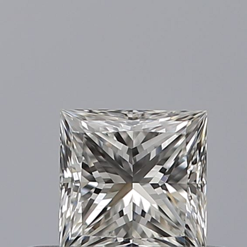 0.33 carat G-VVS2 Natūralus Princess Deimantas (1)