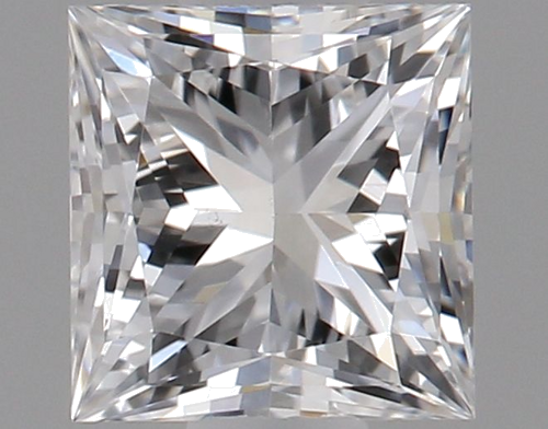 0.5 carat D-VS1 Natūralus Princess Deimantas (1)
