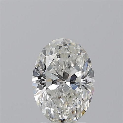 2.01 carat H-SI2 Natūralus Oval Deimantas (1)