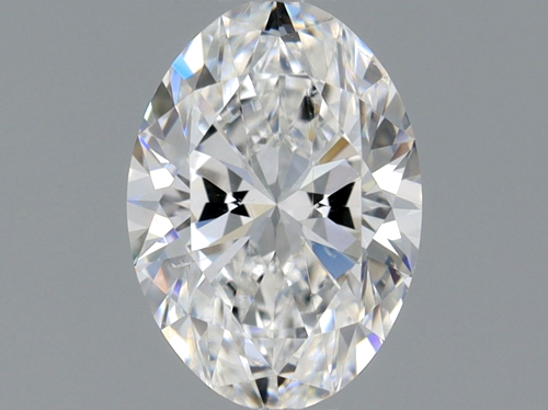 0.5 carat E-VS2 Natūralus Oval Deimantas (1)